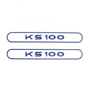 Stickerset Tank Zundapp KS100 Blue