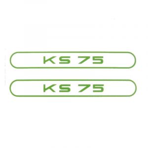 Stickerset Tank Zundapp KS75 Green