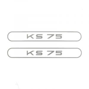 Stickerset Tank Zundapp KS75 Grey