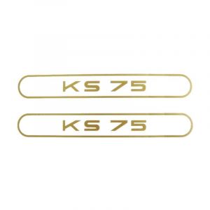 Stickerset Tank Zundapp KS75 Gold
