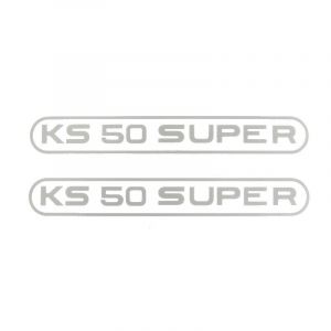 Stickerset Tank Zundapp KS50 Super Grey