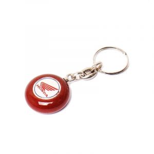 Keychain Honda Wood Round