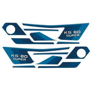 Stickerset Complete Zundapp KS80 Super Blue/White