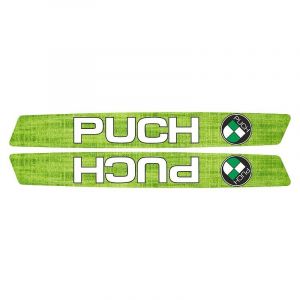 Tank transfer set Puch Maxi "Green Denim"