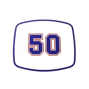 Sticker Headlight spoiler "50" Zundapp HAI