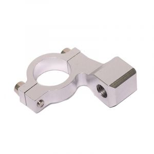 Mirror Bracket Silver Universal M10 Thread Right