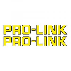 Stickerset Pro-Link Yellow 16.5CM