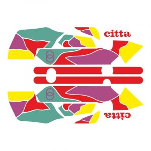 Stickerset Gilera Citta Funny Red