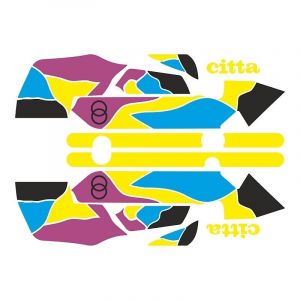 Stickerset Gilera Citta Funny Yellow