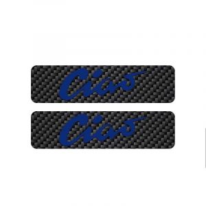 Tank stickers Ciao Carbon/Blue