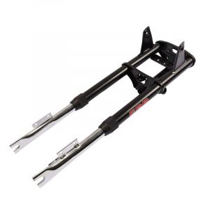 Front fork Puch Maxi S Handlebar Lock Mount Black