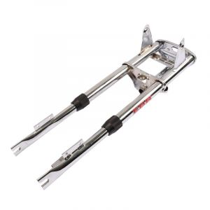 Front fork Puch Maxi S Handlebar Lock Mount Chromed