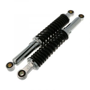 Shock absorbers Black/Chrome 365MM Honda