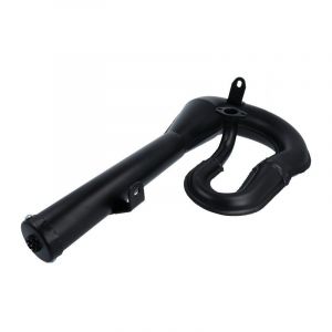 Exhaust Puch Maxi Curled Black Powdercoated