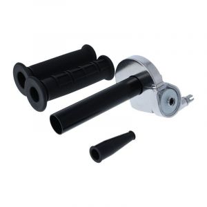 Speed throttle handle JP Aluminium Silver