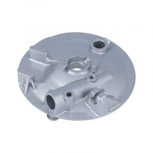 Brake anchor plate Front Puch MS / MV / VS / DS Silver