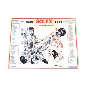 Poster "Motor Solex 3800" Reprint