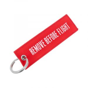 Keychain "Remove Before Flight"