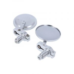 Plug mirror Round Silver Universal