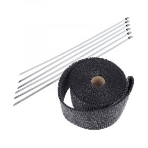 Exhaust Heat Wrap Black 50MM / 5 Meter