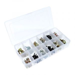 Assortment set Fixing clips - 120 Pieces