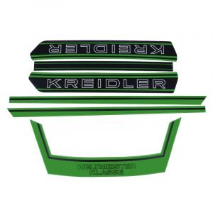 Kreidler Stickerset Weltmeister Complete Golfgrün