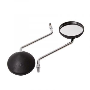 Mirror Set Yamaha DT50/80MX Black/Chrome