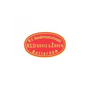 Sticker Seat bar "Stokvis en Zonen " 35X22MM