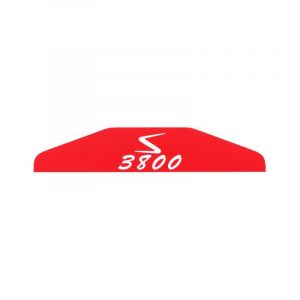 Sticker Solex S3800 Air filter Red/White NT