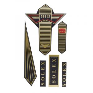 Stickerset Solex OTO Gold