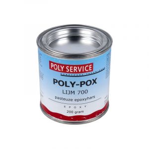 Poly-Pox Glue 700 Pasty Epoxy Resin 200 Gram