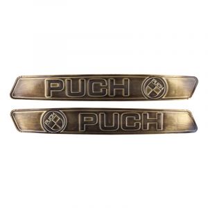 Tank Transfer set Puch Maxi Gold Metal
