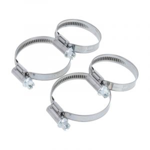 Mounting set Fork Covers Zundapp Stainless Steel