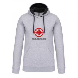 Sweater Kreidler Hoodie Grey
