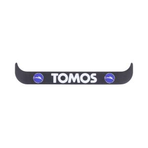 Sticker License Plate Holder Wide Tomos Logo Blue