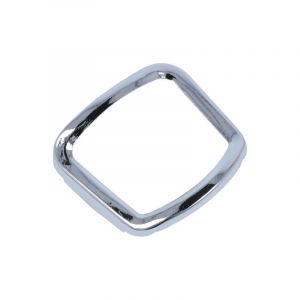 Speedometer Ring square Chrome Zundapp