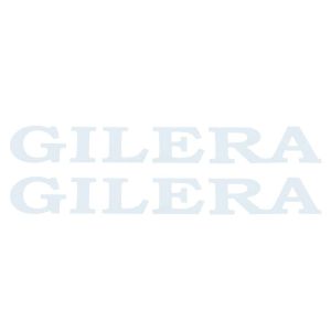 Gilera Word Sticker set White Big 320X55MM