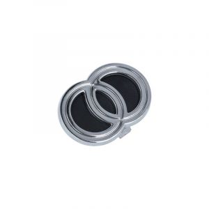 Logo Click emblem Gilera Black/Chrome