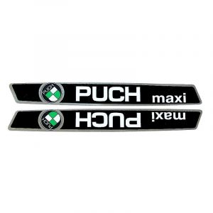 Tank transfer set Puch Maxi Classic Black/Chrome
