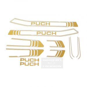 Sticker set Puch Magnum MKII Gold