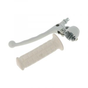 Brake handle Left White Tomos A3/A35