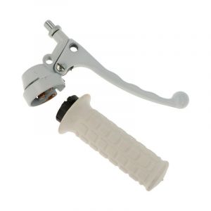 Brake handle Right White Tomos A3/A35