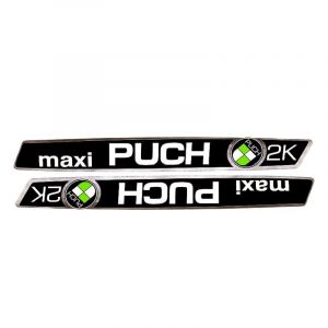 Tank transfer set Puch Maxi 2K Black/Chrome