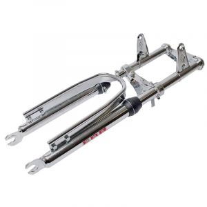 Front fork Puch Maxi EBR Short Weighted Chrome