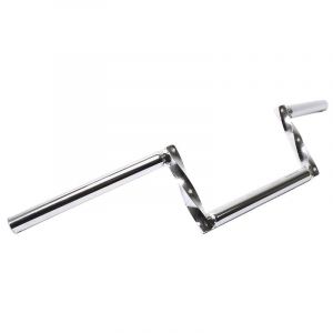 Handlebar Twisted Low Chrome