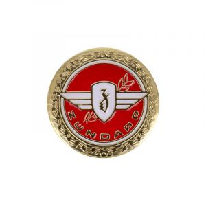 Zundapp Tank Emblem Red with Twig