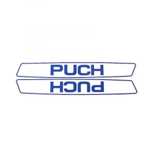 Tank transfer set Puch Maxi White/Blue