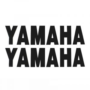 Sticker set Yamaha Black Big