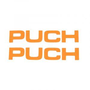 Stickerset Puch Orange