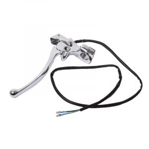 Brake / Clutch Handle Left Chrome - 25.4MM